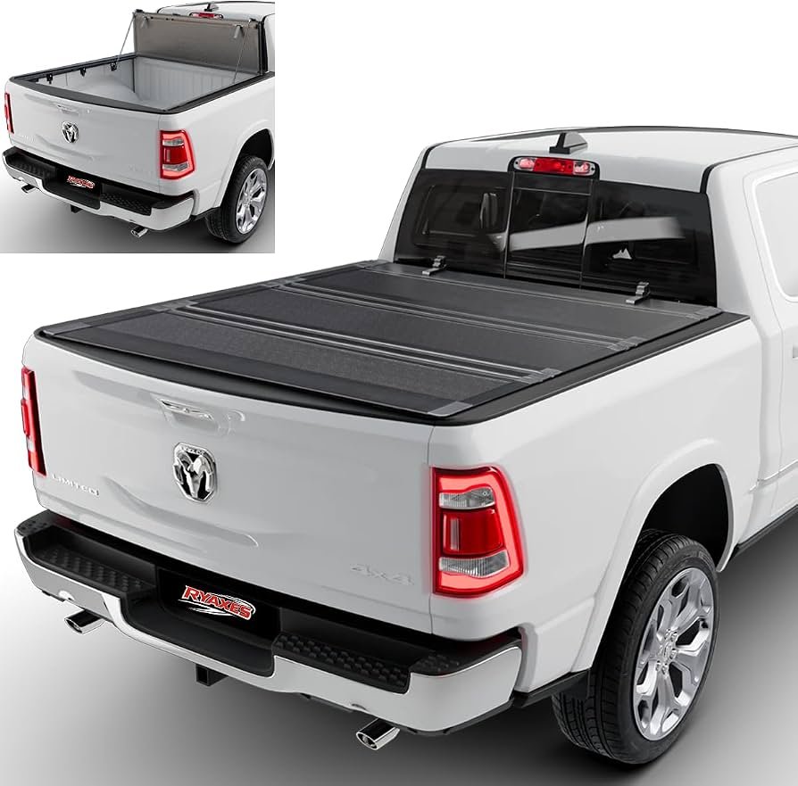 Ryaxes Tonneau Cover installed on pickup truck